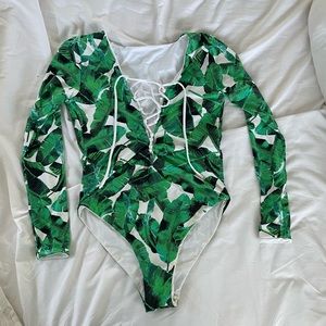 Blue planet reversible one piece